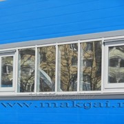 Алюминиевые окна из профиля AGS (Агрисовгаз) фото