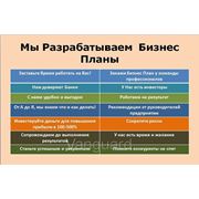 Составление бизнес плана, бизнес-планирование, разработка бизнес-плана, Алматы, Астана, Актау, РК