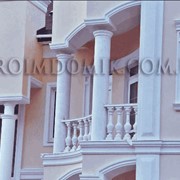 Архитектурный фасадный декор из пенопласта фото