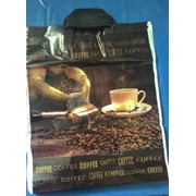 Пакеты с петлевой ручкой 38х42 серия Диор Coffee 2 фотография