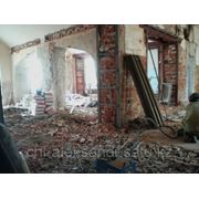 Разрушение стен 87079103736, снос конструкций фото