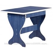 Маген (Столы, Табуреты, Кухонные уголки) Кухонный стол с раздвижной системой С-8/Ольха синяя фото