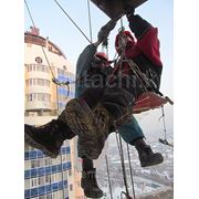 Промышленные альпинисты Алматы, строительно-монтажные работы фото