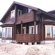 Строительство деревянных домов (срубов) в Харькове фото
