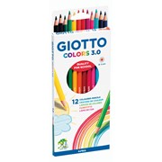 Набор цветных деревянных карандашей Colors, 3.0 мм, 12 цветов 12 цветов фотография