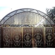 Ворота кованые с иранскими элементами
