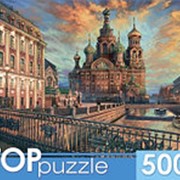 Пазлы 500 эл. TOPpuzzle “Санкт-Петербург. Спас на Крови“, ХТП500-6827 фото