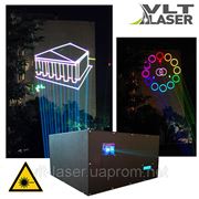 Лазерный проектор для рекламы (всепогодный, V покол.) Цветной, 6500мвт. Роботизация, интернет управ. 3D софт. фото