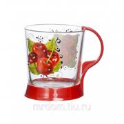 Кружка для чая ягода вишня (1606-д) (869426) фото