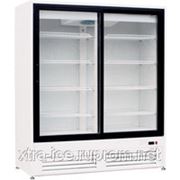 Холодильный шкаф со стеклянными дверьми-купе DUET G2-1,5 0...10 фото