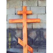Деревянный крест №02 фото