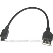 NoName Кабель USB USB AF to USB M (micro B), 0,1м