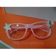 Клубные очки розовые