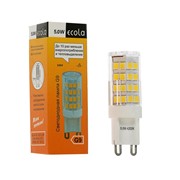 Лампа светодиодная Ecola Corn Micro, G9, 5 Вт, 4200 K, 320, 50x15 мм, дневной белый