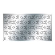 Freedecor, Металлизированные наклейки №135, серебро фото