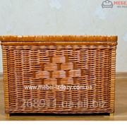 Ящик плетеный для белья Лежачий Код: Арт 052-12 фото
