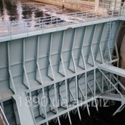 Гидротехнические шлюзовые ворота фото
