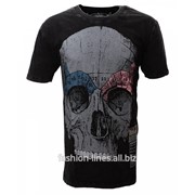 Мужская футболка Skull zone с крупным черепом фото