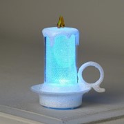 Набор световых фигур 'Свеча в чашке', 12 шт, 8х7х6 см, от бат. 3хAG13, RGB фото