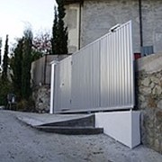 Ворота автоматические сдвижные фото