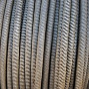 Канат ГОСТ 3064-80 D= 1,6-27 мм, Покрытие: оцинкованный светлый черный фото