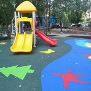 МАСТЕРФАЙБР Резиновые покрытия для детских площадок фото