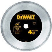 Алмазный круг сплошной по керамике DEWALT DT3738, 230 x 22.2 мм, h=7 фото
