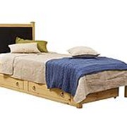 Односпальная кровать Timberica Кровать Дания 1.1 мягкая с ящиками фото