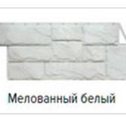 Фасадные панели FineBer Серия Камень крупный Мелованный белый фотография