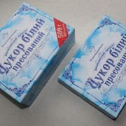 Сувенирная продукция с логотипом компании, гостиницы, ресторана - сахар с логотипом фото