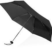 Зонт складной Лорна, черный фотография