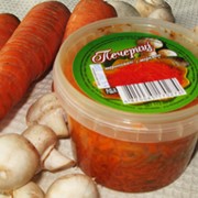 Шампиньоны маринованные с морковью 500 гр. Украина, купить, цена. фото