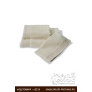 Полотенце для ванной Soft Cotton BAMBU хлопковая/бамбуковая махра экрю 50х100 фото