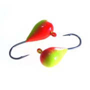 Мормышка вольф. капля TAKEDO Wolf Pro Rakka ( d 3 мм, 0,45гр, крючок №16, цвет X3 ) фото