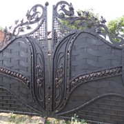 Ворота для дома и дачи кованые
