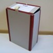 Короб для бумаг из переплетного картона фото
