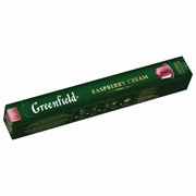 Чай в капсулах GREENFIELD “Raspberry Cream“, травяной, гибискус и малина, 10 шт. х 2,5 г, 1365-10 фото