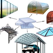 Сотовый поликарбонат от 3 до 10мм Доставка по всей области, Цветной и Прозрачный на складе. Размер 2,1х6м. Арт № 1575-162-8 фото