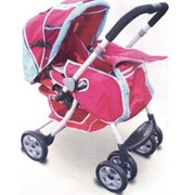 Коляска прогулочная C598 RED-BLUE фото
