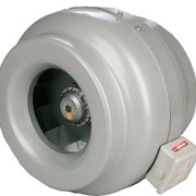 Вентиляторы канальные круглые, вентиляционное оборудование фотография