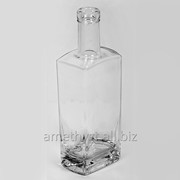 Стеклянная бутылка 0.5 литра Крымская для коньяков, водки и других крепких напитков фотография