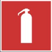 Знак “Огнетушитель“ фотография