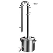 Самогонный аппарат Дистиллятор Феникс “Сириус“ 25 л, нагрев на плите, колонна с дефлегматором фото