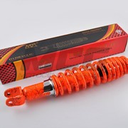 Амортизатор GY6, Dio ZX, Lead 310mm, регулируемый NDT оранжевый и паутина фото