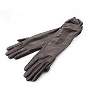 Чёрные женские перчатки