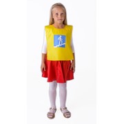 Карнавальный костюм для детей Вини Жилет дорожный знак надземный переход, 122-128 см фото