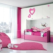 Мебель в розовых тонах для девочки фотография