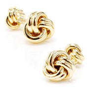 Запонка cufflinks_51 золотистая фото