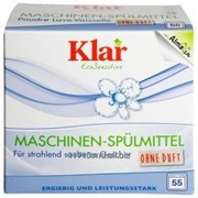 Klar БИО-органическое гипоаллергенное средство для мытья посуды - порошок для посудомоечных машин 1,375 кг фото