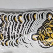 Набор нашивок на термопленке 10 шт тигры фото